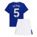 Maillot de foot Everton Michael Keane #5 Domicile vêtements enfant 2024-25 Manches Courtes (+ pantalon court)